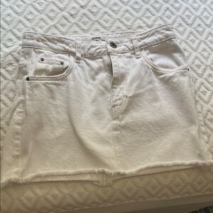 Cotton On White Mini Skirt